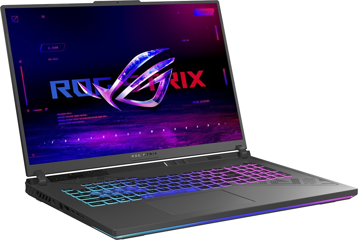 ASUS ROG Strix G18 G814JI / 18 QHD+ 240Hz / Core i9-13980HX / 32Gb DDR5 / 1.0Tb SSD / GeForce RTX 4070 8Gb / No OS