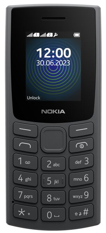 Nokia 110 DualSim 2023 4G Black