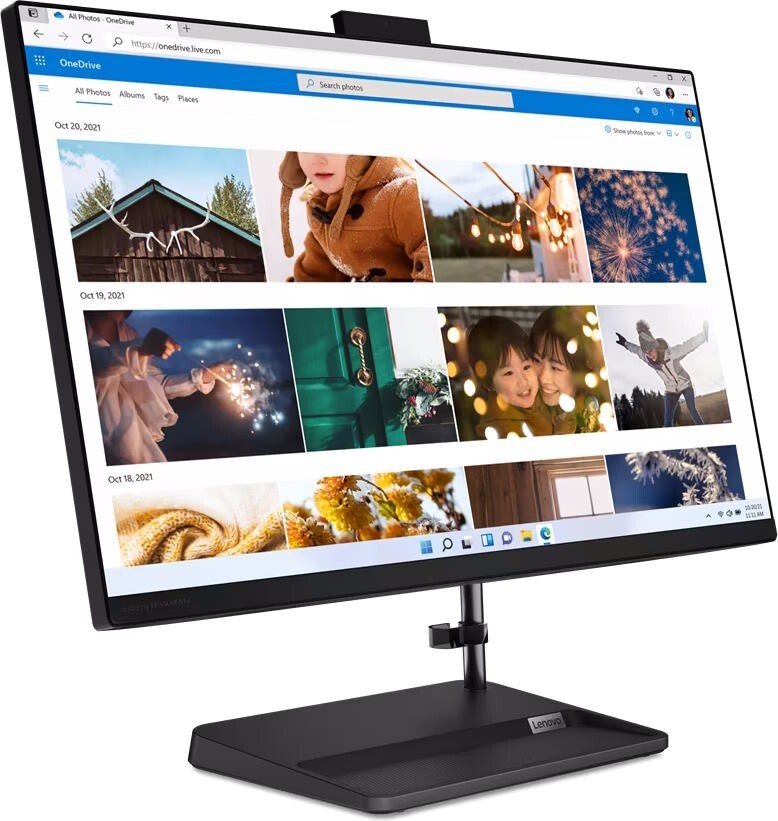 Lenovo AIO IdeaCentre 3 27IAP7 / 27 FullHD IPS / Core i3-1215U / 8GB DDR4 / 512GB NVMe / No OS / Black