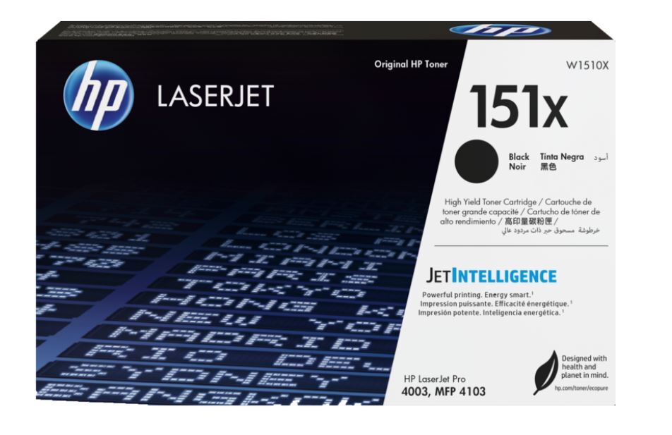 HP Cartridge W151X for HP LaserJet Pro 4003 / HP LaserJet Pro 4103