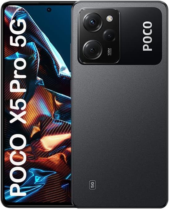 Xiaomi Poco X5 Pro 5G / 6.67 AMOLED 120Hz / Snapdragon 778G / 8GB / 256GB / 5000mAh Black