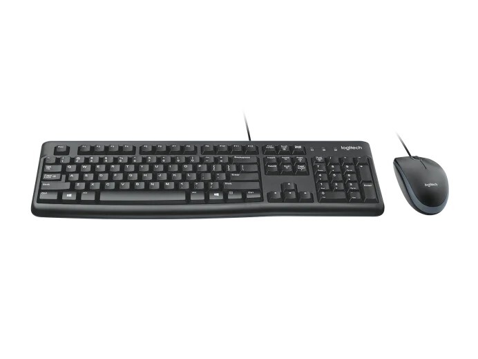 Logitech MK120 KIT Black / English