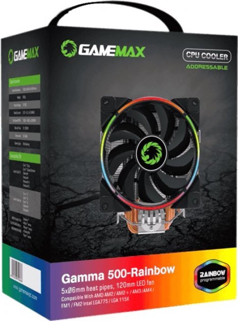 GameMax Gamma 500-Rainbow
