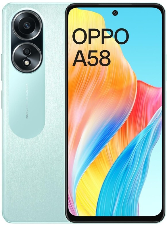 OPPO A58 / 6.56 IPS 90Hz / Helio G85 / 6GB / 128GB / 5000mAh Green