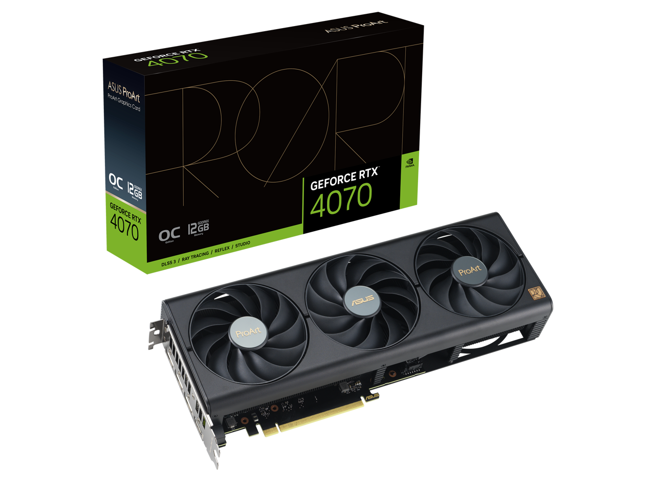 ASUS GeForce RTX 4070 12GB GDDR6X 192bit ProArt / PROART-RTX4070-O12G