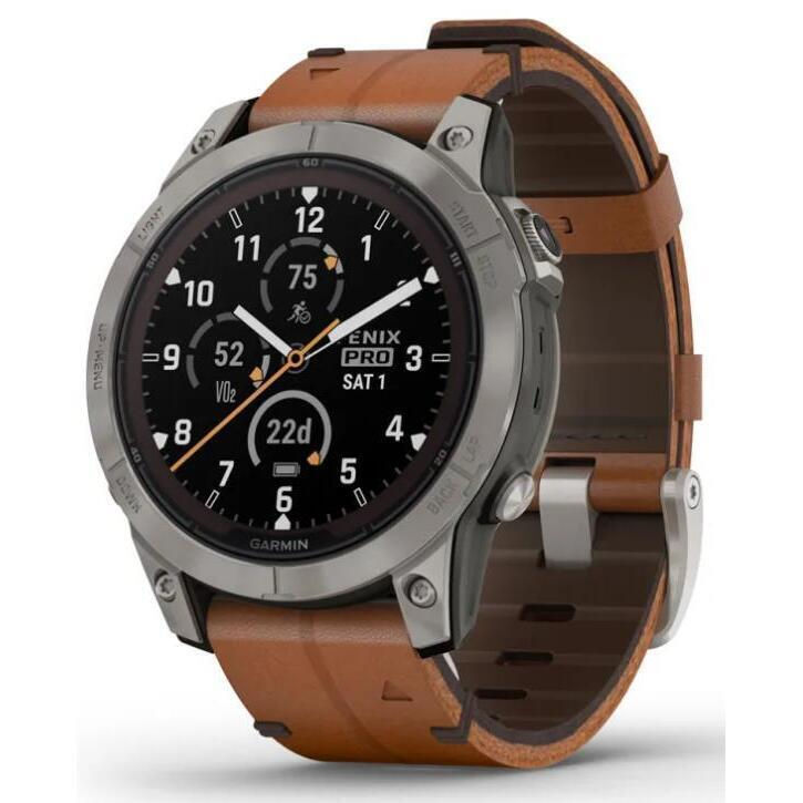 GARMIN fenix 7 Pro Sapphire Solar Titanium / 010-02777-30