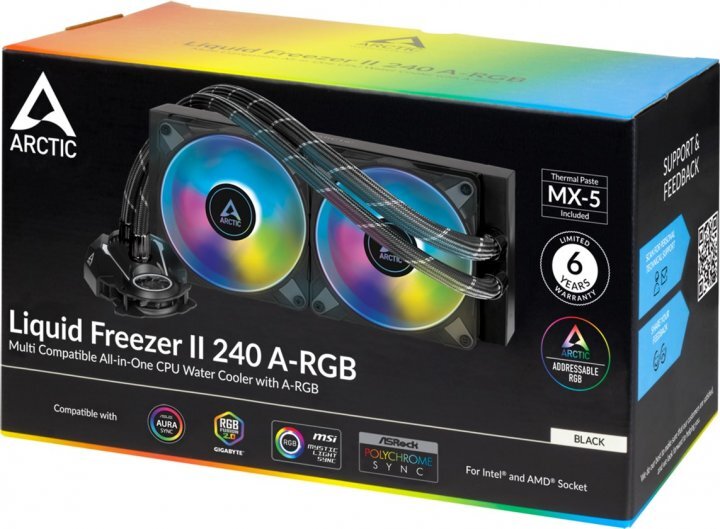 Arctic Liquid Freezer II 240 A-RGB Multi Compatible / ACFRE00093A