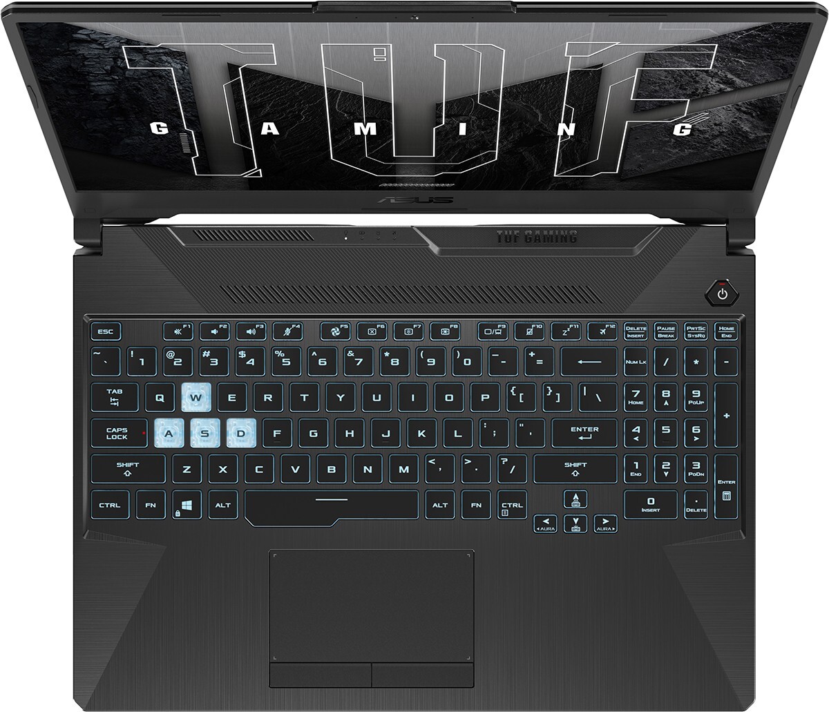 ASUS TUF Gaming F15 FX506HC / 15.6 FullHD IPS 144Hz  / Core i7-11800H / 16GB DDR4 / 512GB NVMe / GeForce RTX 3050 4GB GDDR6 / No OS