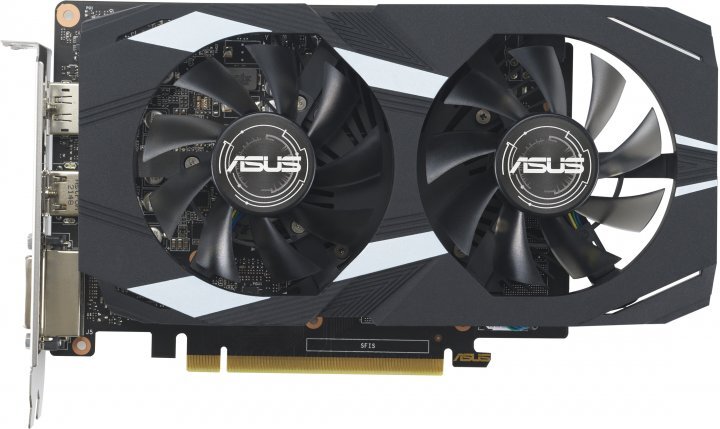 ASUS GeForce GTX 1650 4GB GDDR6 128bit Dual EVO OC / DUAL-GTX1650-O4GD6-P-EVO