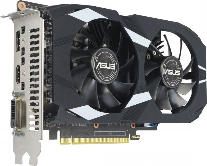 ASUS GeForce GTX 1650 4GB GDDR6 128bit Dual EVO OC / DUAL-GTX1650-O4GD6-P-EVO