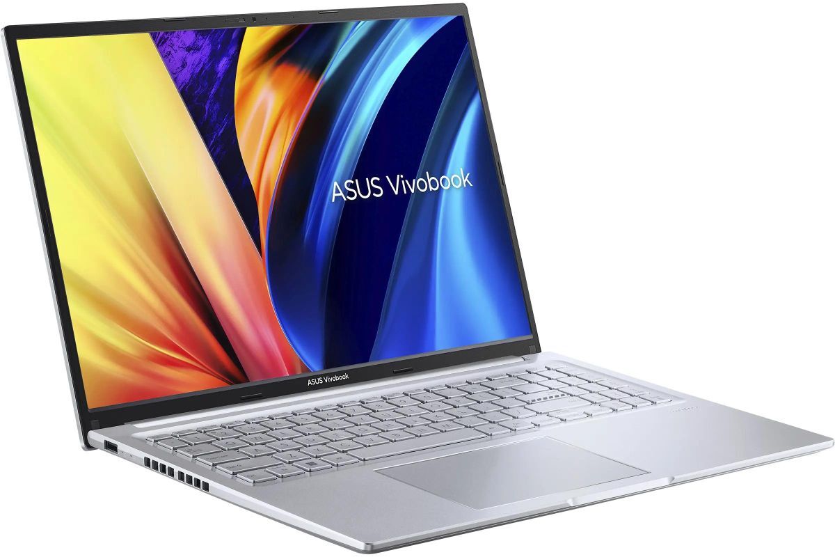 ASUS Vivobook 16 M1605YA / 16 FullHD+ / Ryzen 5 7530U / 16Gb DDR4 / 1.0Tb SSD / AMD Radeon / No OS Silver