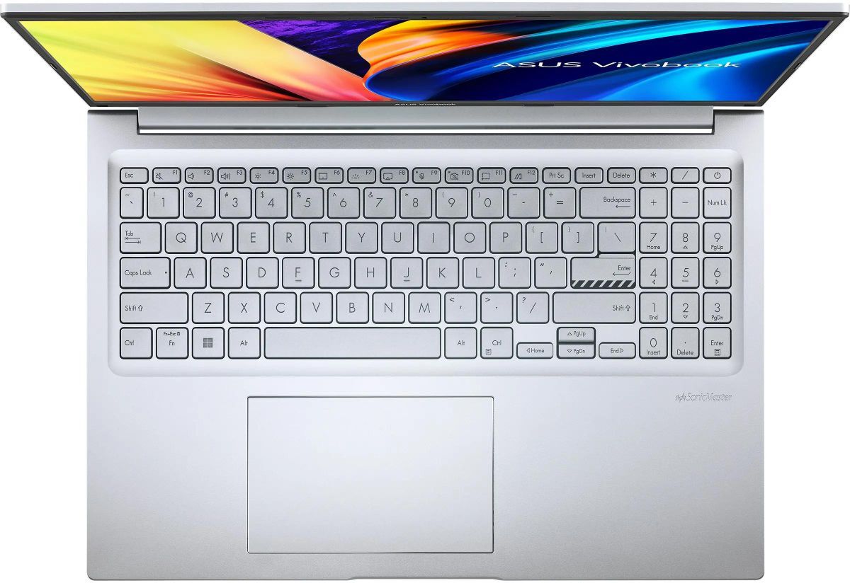 ASUS Vivobook 16 M1605YA / 16 FullHD+ / Ryzen 5 7530U / 16Gb DDR4 / 1.0Tb SSD / AMD Radeon / No OS Silver