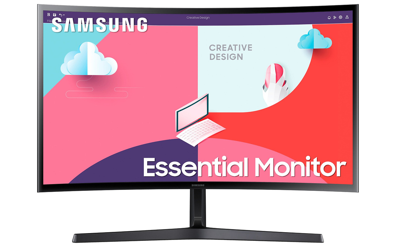 Samsung S27C366E / 27 FullHD Curved-VA 75Hz