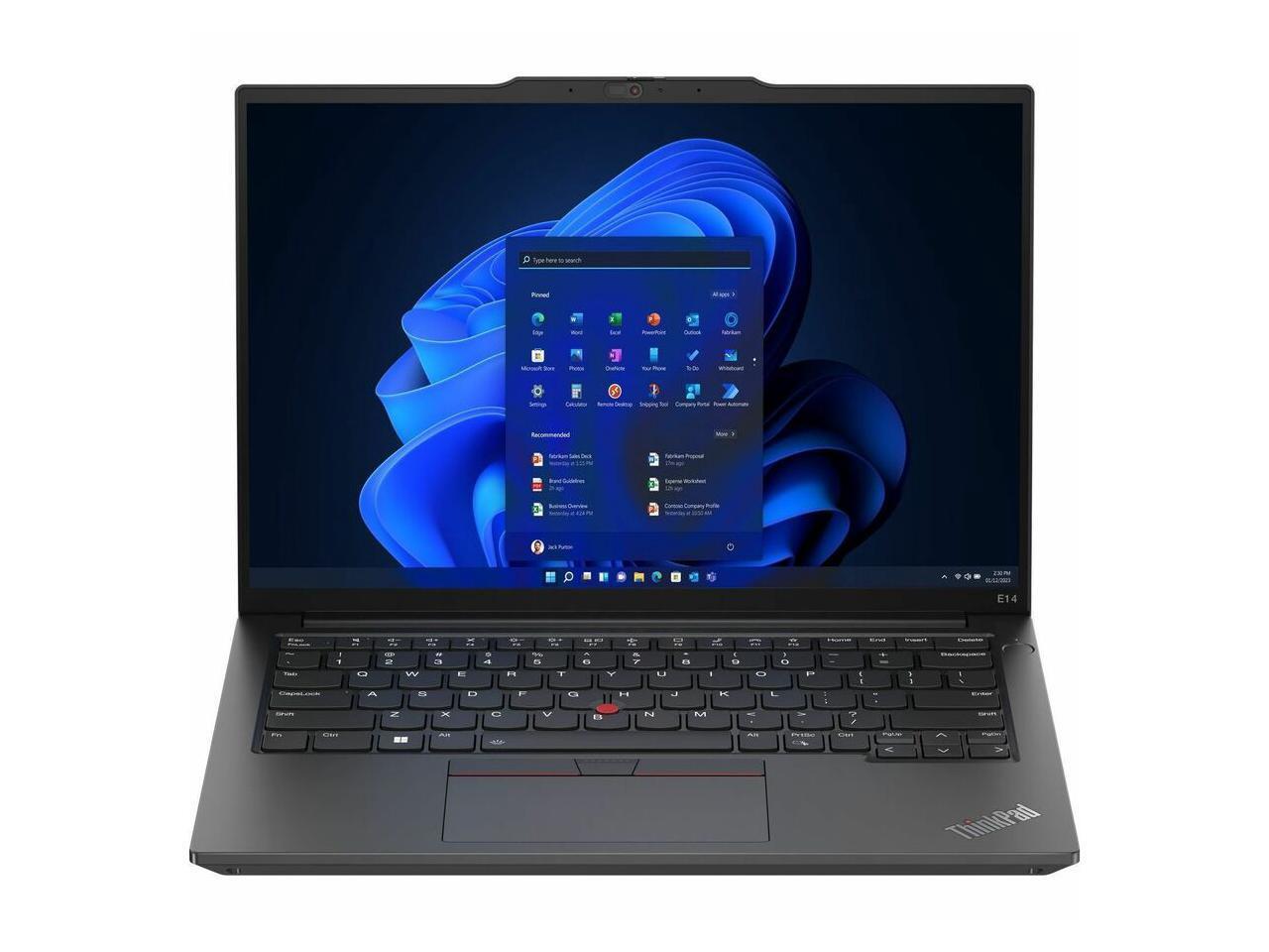 Lenovo ThinkPad E14 Gen 5 / 14 IPS WUXGA / Core i7-1355U / 16Gb DDR4 / 512Gb SSD / Intel Iris Xe / No OS