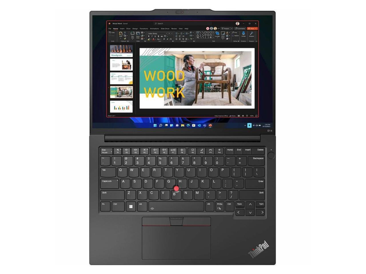 Lenovo ThinkPad E14 Gen 5 / 14 IPS WUXGA / Core i7-1355U / 16Gb DDR4 / 512Gb SSD / Intel Iris Xe / No OS