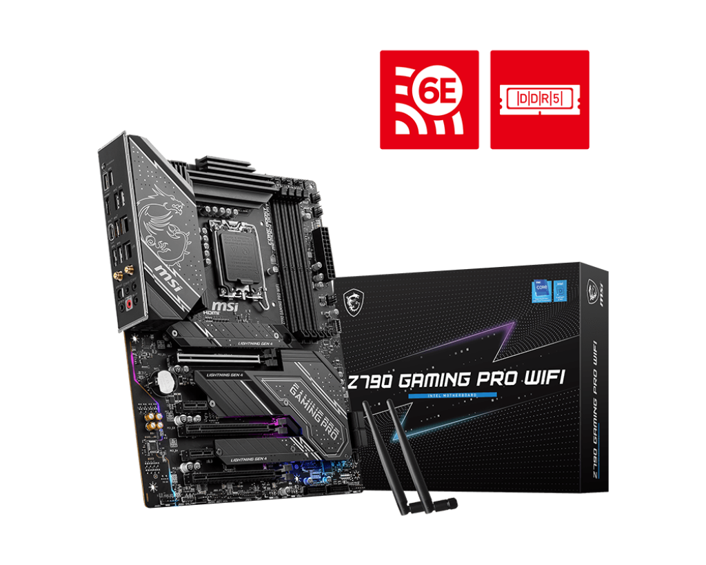 MSI PRO Z790 GAMING PRO WI-FI / ATX LGA1700 DDR5 7200