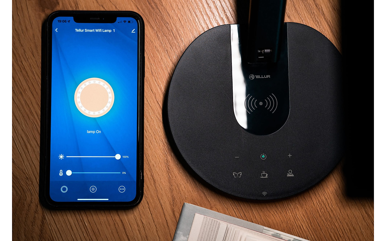 Tellur TLL331381 / Smart Wi-Fi 12W / Qi 10W