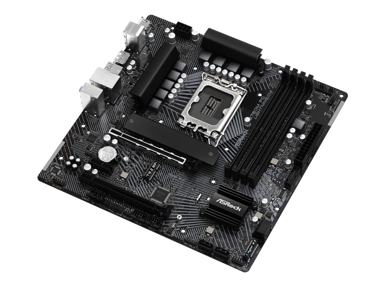 ASRock B760M PG LIGHTNING/D4 / mATX LGA1700 DDR4 5333