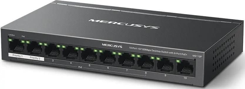 MERCUSYS MS110P / 8 PoE