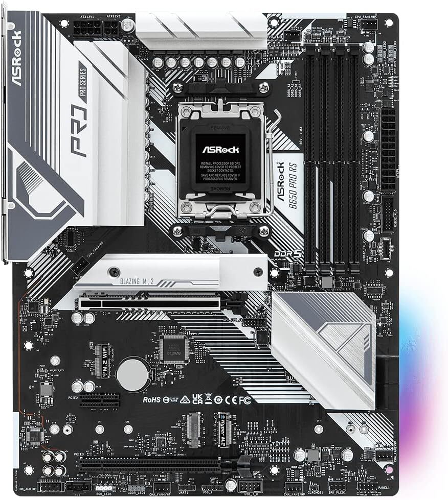 ASRock B650 PRO RS / ATX AM5 DDR5 7200