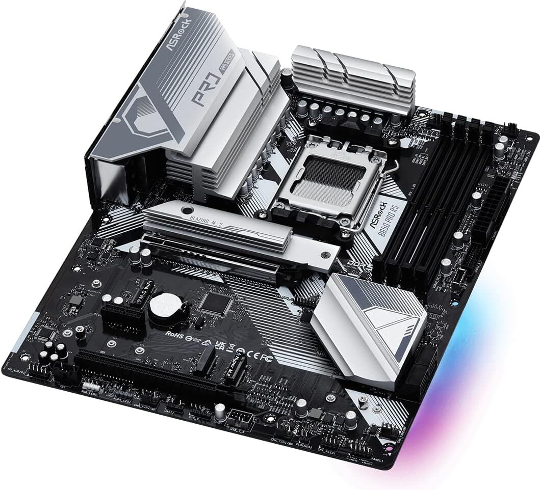 ASRock B650 PRO RS / ATX AM5 DDR5 7200