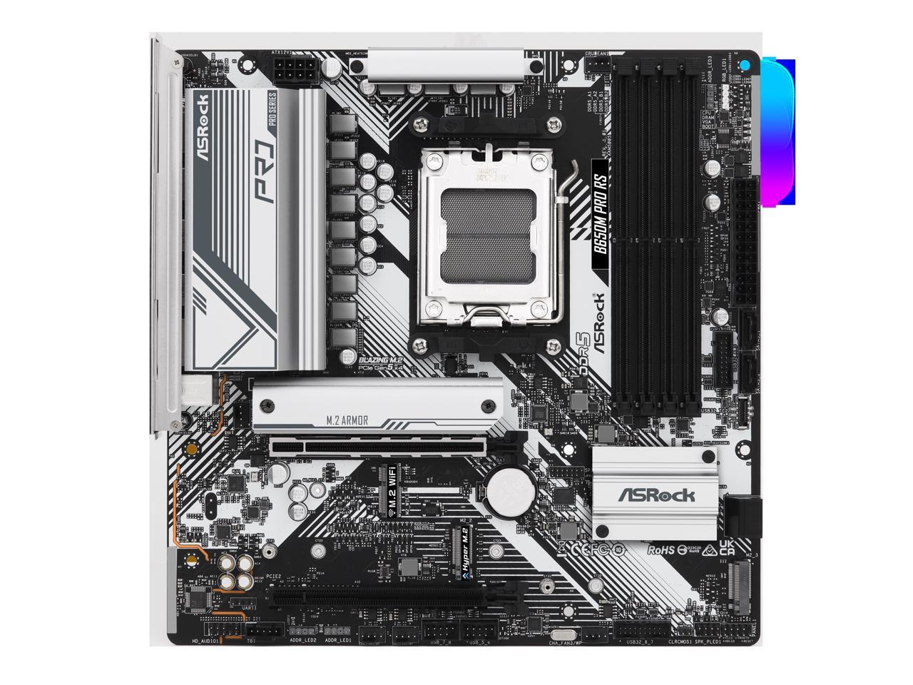 ASRock B650M PRO RS / mATX AM5 DDR5 7200+
