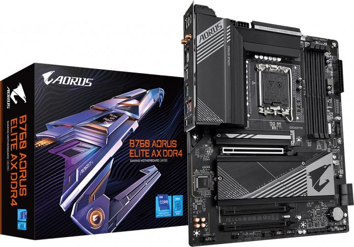 GIGABYTE B760 AORUS ELITE AX DDR4 / ATX LGA1700 DDR4 5333