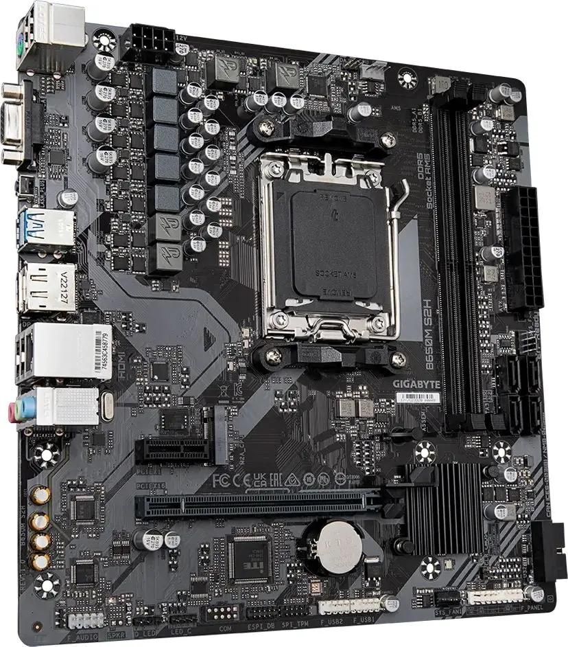GIGABYTE B650M S2H / mATX AM5 DDR5 6400