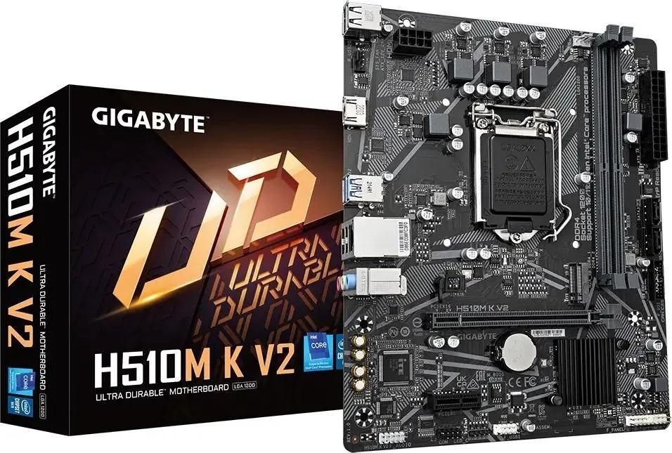 GIGABYTE H510M K V2 / mATX LGA1200 DDR4 3200