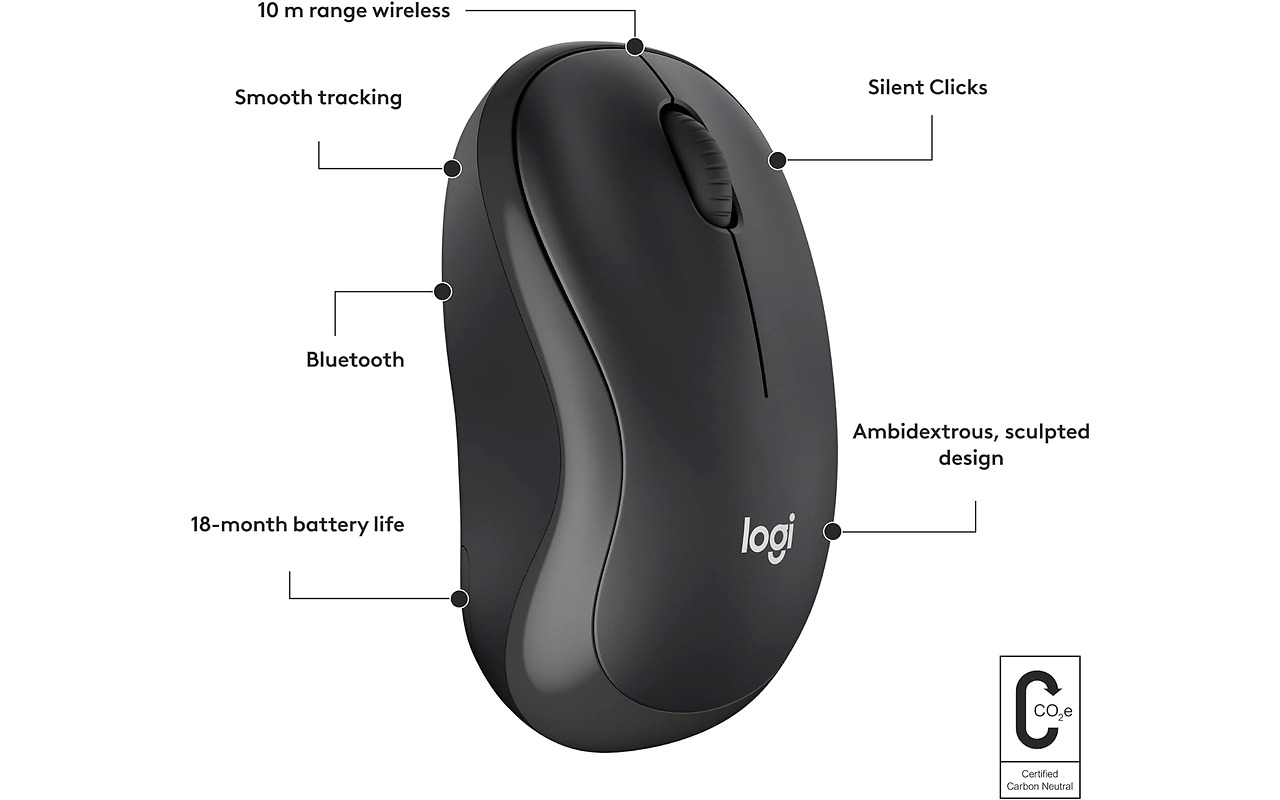 Logitech M240 Silent Black