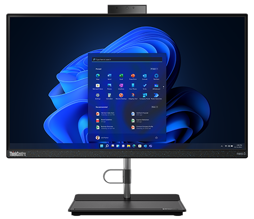Lenovo AIO ThinkCentre neo 30a / 27 FullHD IPS / Core i7-13620H / 16GB SODDR4 / 512GB NVMe / DVD&plusmn;RW / Black / Linux DOS
