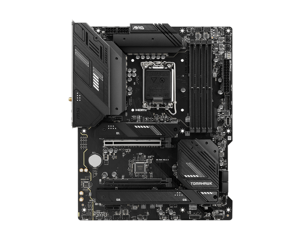 MSI MAG B760 TOMAHAWK WI-FI / ATX LGA700 DDR5 7200