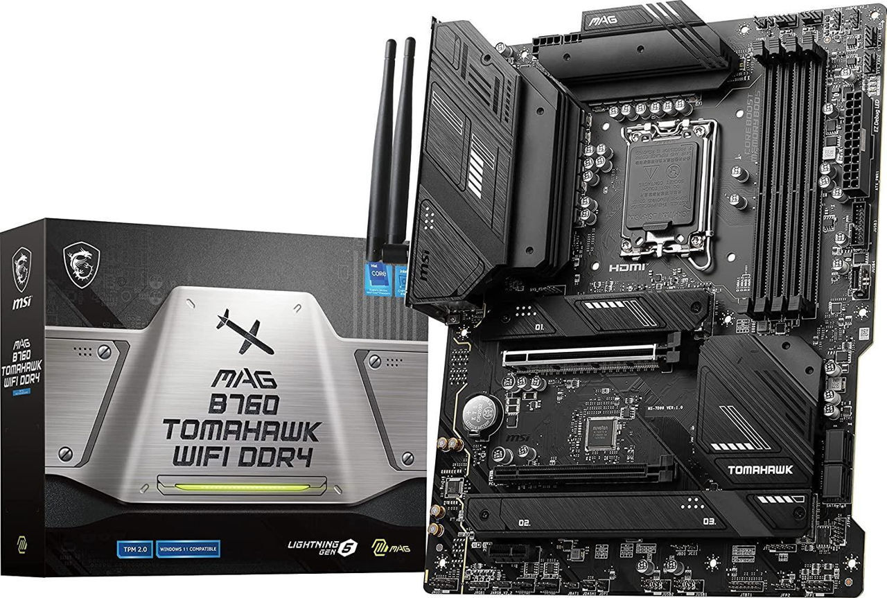 MSI MAG B760 TOMAHAWK WI-FI / ATX LGA700 DDR5 7200
