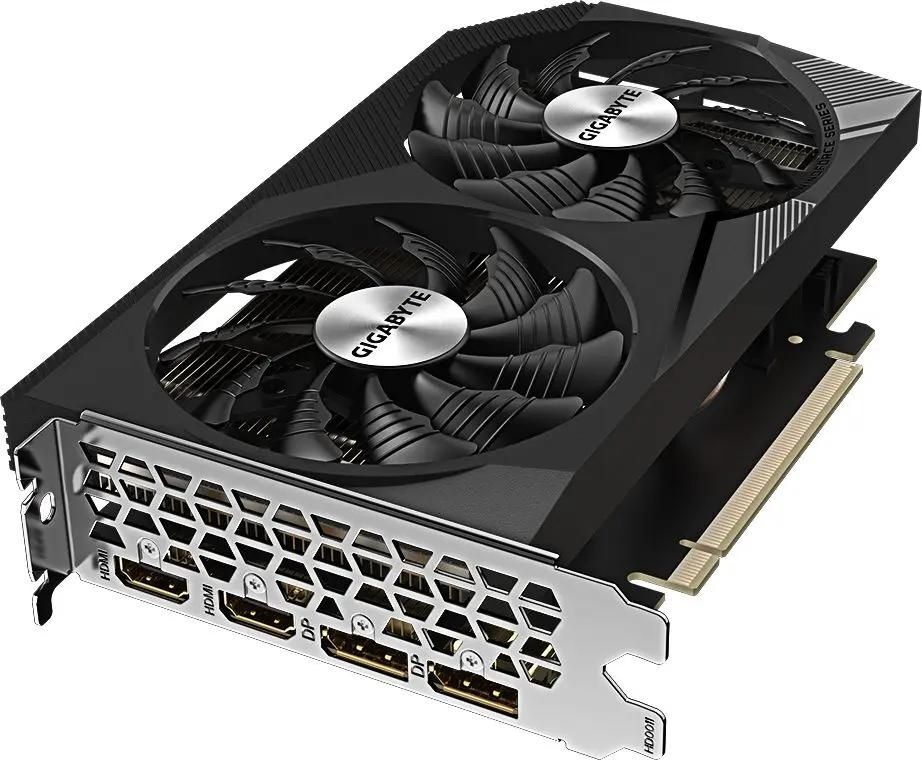 GIGABYTE GeForce RTX 3050 WindForce OC GDDR6 8GB 128bit / GV-N3050WF2OCV2-8GD