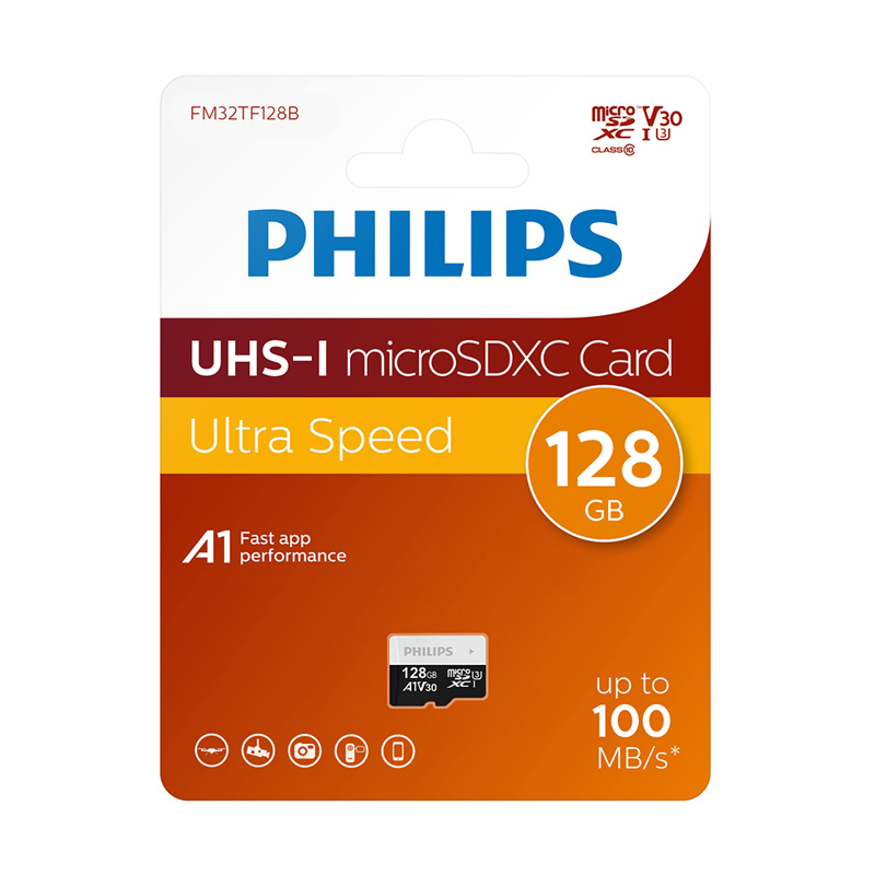 Philips 128GB MicroSD / FM32TF128B/93