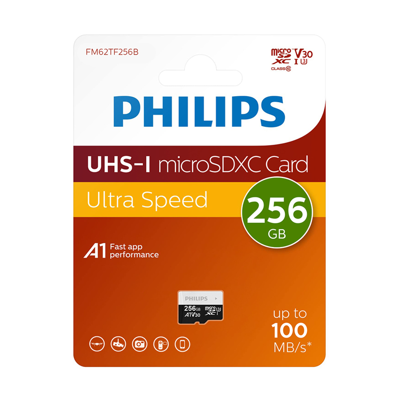 Philips 256GB MicroSD / FM62TF256B/93