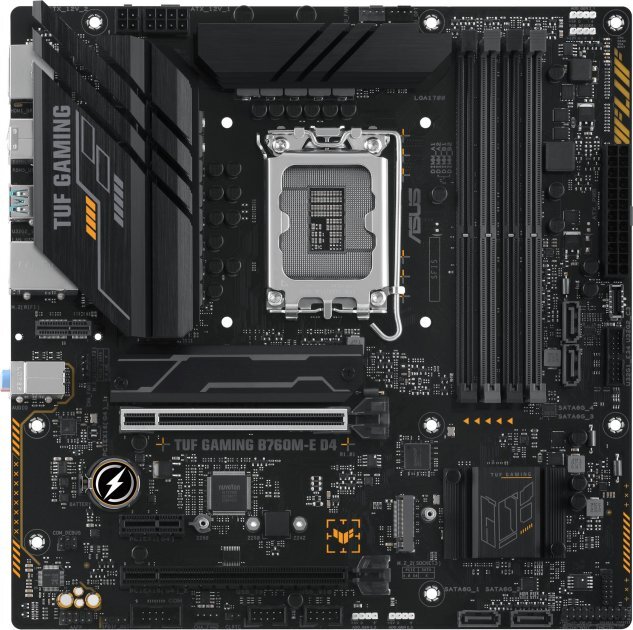 ASUS TUF GAMING B760M-E D4 / mATX LGA1700 DDR4 5333