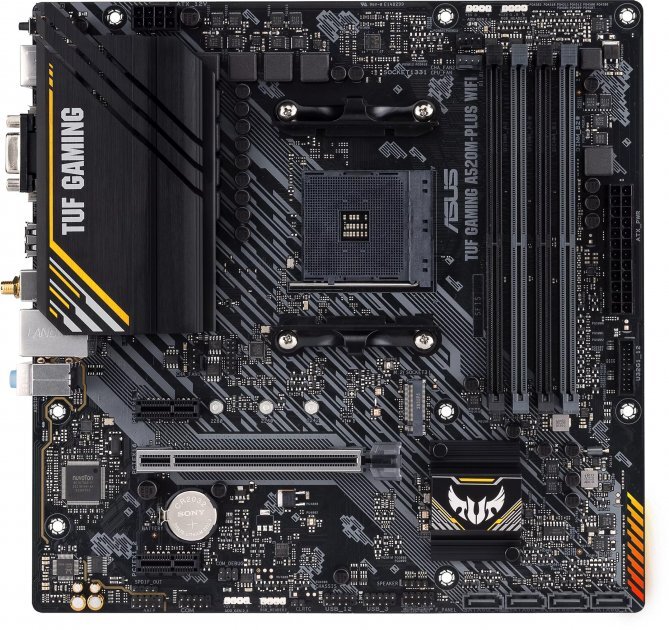 ASUS TUF GAMING A520M-PLUS WI-FI / mATX AM4 DDR4 4866