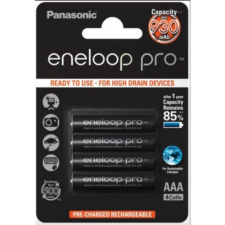 Eneloop PRO AAA 930mAh x4 / BK-4HCDE/4CP