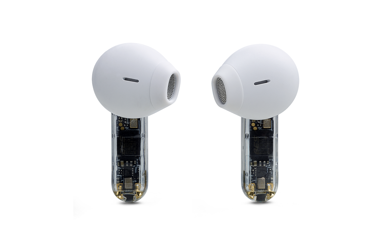 JBL Tune Flex Ghost Edition White