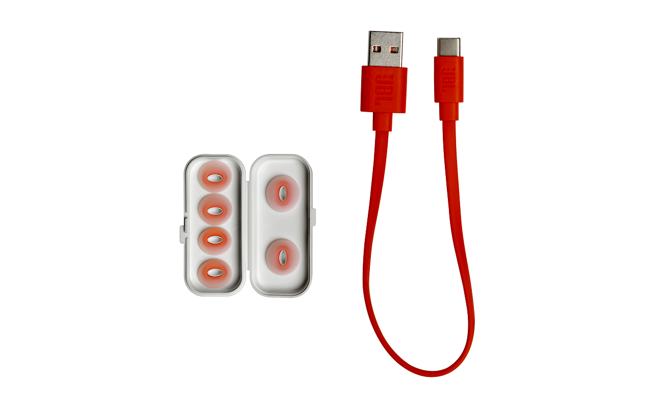 JBL Tune Flex Ghost Edition White