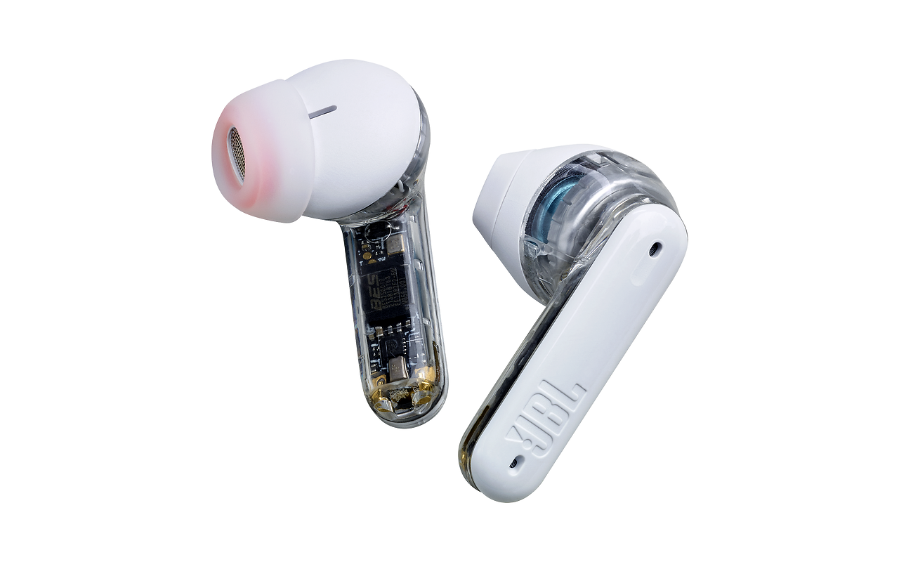 JBL Tune Flex Ghost Edition White