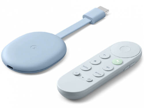 Google Chromecast With Google TV 4K Blue