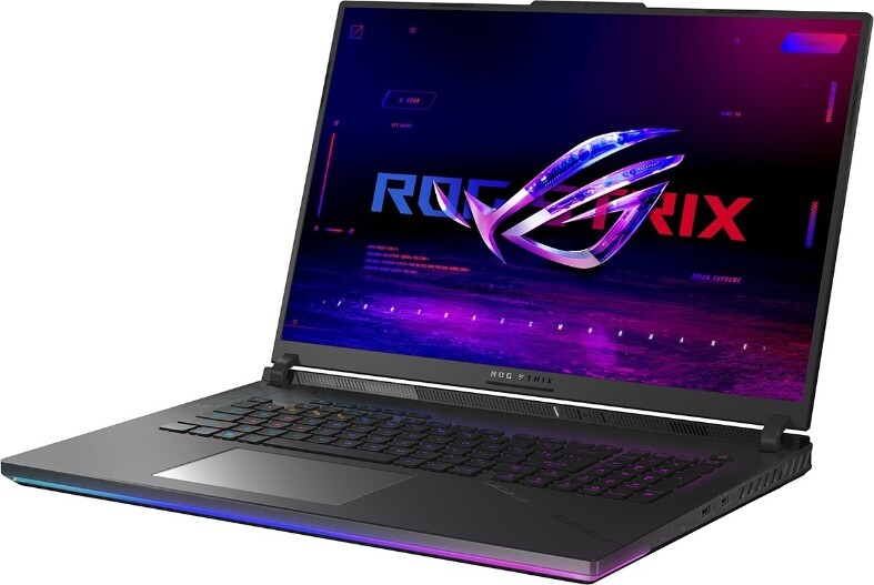 ASUS ROG Strix SCAR 18 G834JYR / 18 MiniLED QHD+ 240Hz / Core i9-14900HX / 32GB DDR5 / 2.0TB NVMe / GeForce RTX 4090 16GB GDDR6 / Off Black Windows