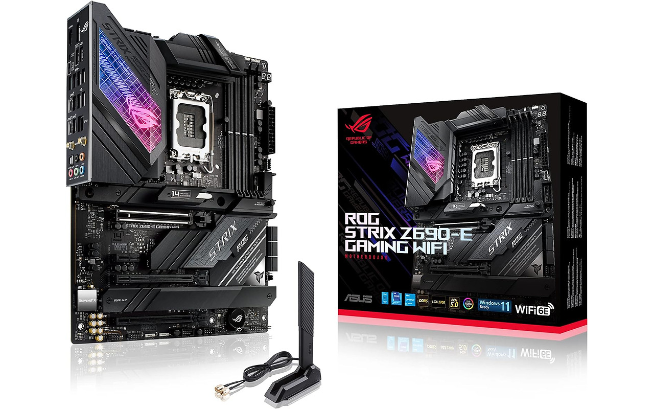 ASUS ROG STRIX Z690-E GAMING WI-FI / ATX LGA1700 DDR5 4800