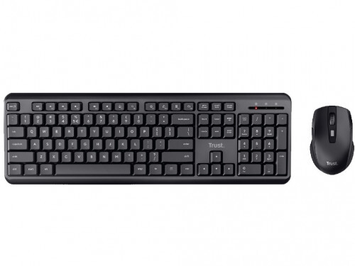Trust ODY II Wireless Silent Keyboard and Mouse / English Black