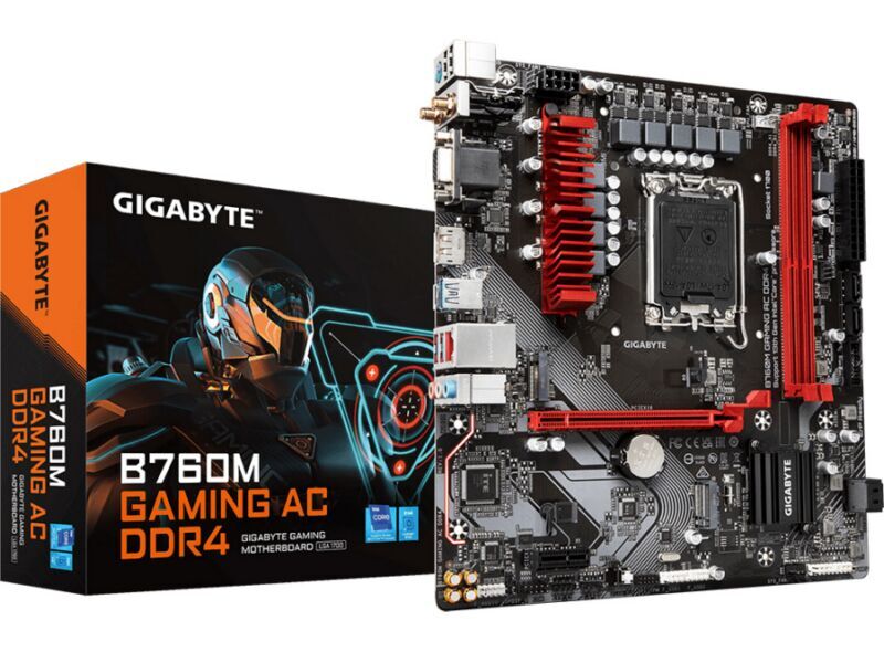 GIGABYTE B760M GAMING AC DDR4 / mATX LGA1700 DDR4 5333
