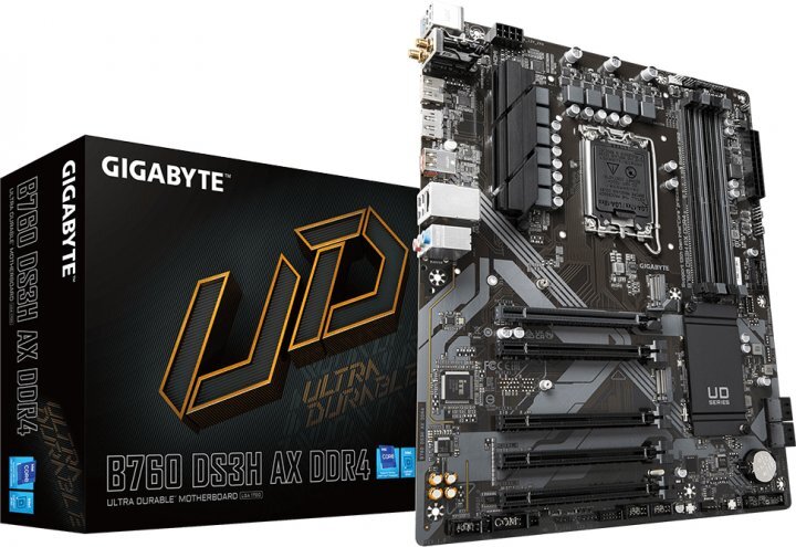 GIGABYTE B760 DS3H AX DDR4 / ATX LGA1700 DDR4 5333
