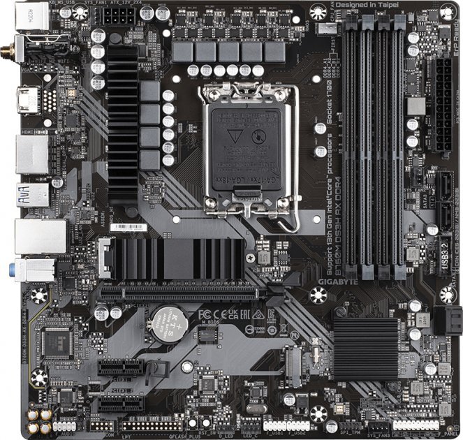 GIGABYTE B760M DS3H AX / mATX LGA1700 DDR5 7600