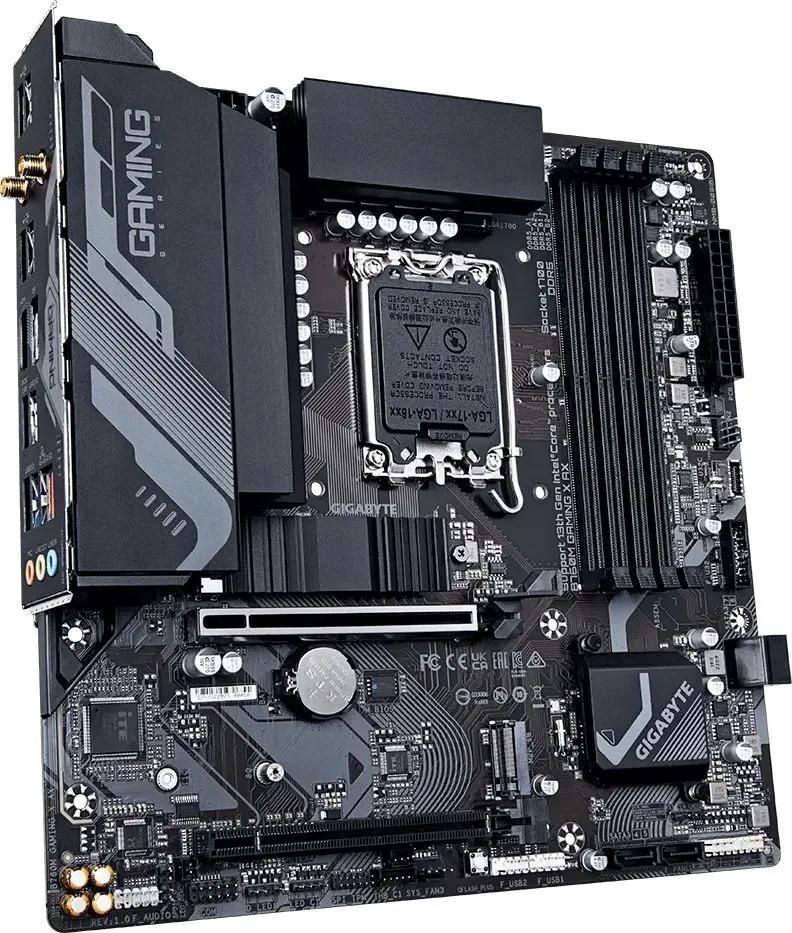 GIGABYTE B760M GAMING X AX / mATX LGA1700 DDR5 7600